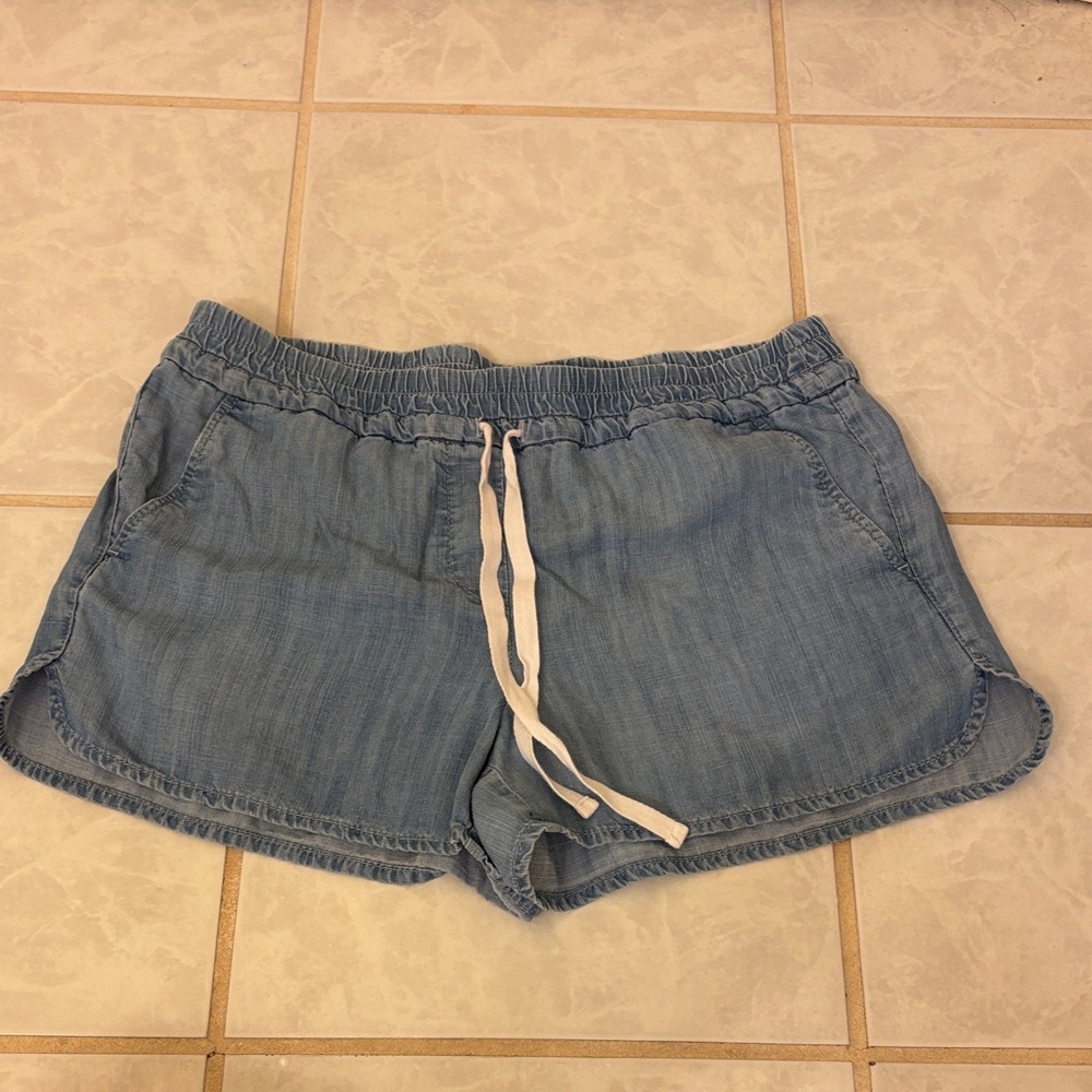 LOFT Light Blue Athletic Shorts